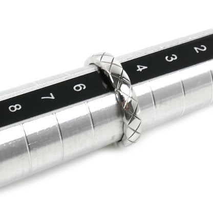 CHANEL シャネル K18WG ホワイトゴールド ココクラッシュ リング・指輪 J11793 4.5号 45 3.4g レディース【中古】【美品】