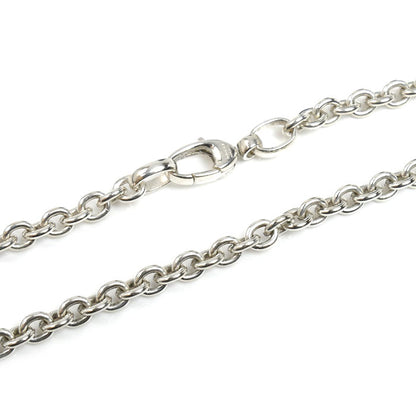 GUCCI グッチ シルバー925 インターロッキングG ネックレス 190489 28.2g 45cm メンズ【中古】