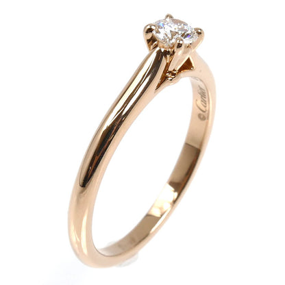 CARTIER カルティエ K18PG ピンクゴールド ソリテール1895 リング・指輪 N4743600 ダイヤモンド0.23ct 12.5号 53 2.9g レディース【中古】