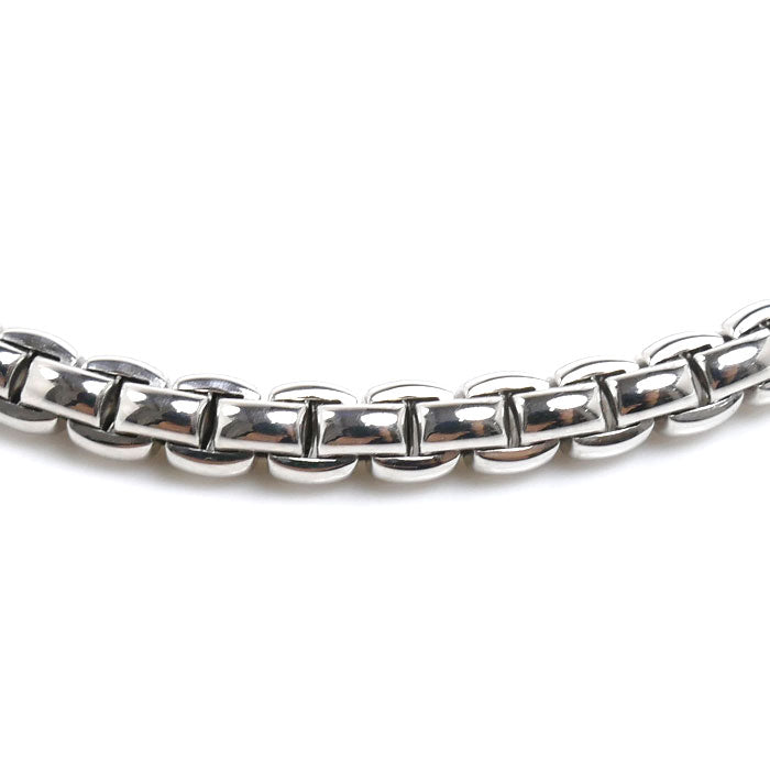 フォッぺ K18WG ホワイトゴールド EKA TINY FLEX'IT ブレスレット 733BPAVENL ブラックダイヤモンド0.20ct 9.4g ユニセックス【中古】【美品】