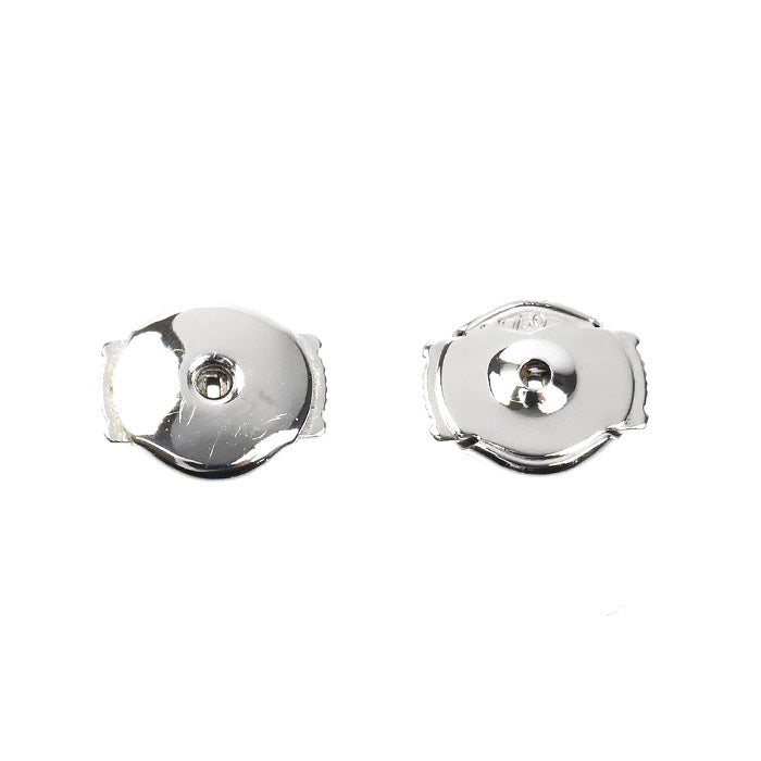 Chaumet ショーメ K18WG ホワイトゴールド ジョゼフィーヌ ロンド デグレット ピアス 084377 アクアマリン ダイヤモンド 3.6g レディース【中古】【美品】