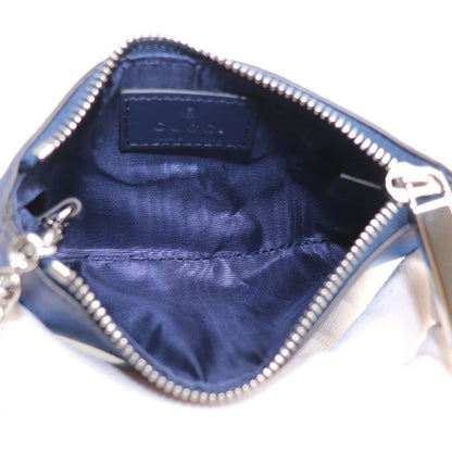 GUCCI グッチ GGスプリーム クロマ キーポーチ コインケース ブルーグラデーション 835703 FAERI 8473 メンズ【中古】【美品】