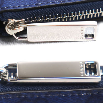 GUCCI グッチ GGスプリーム クロマ キーポーチ コインケース ブルーグラデーション 835703 FAERI 8473 メンズ【中古】【美品】