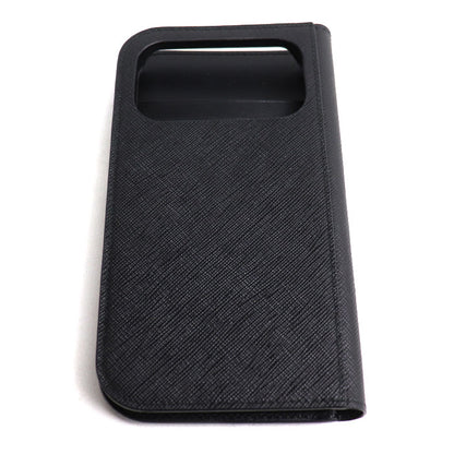 PRADA プラダ サフィアーノ iPhone17Pro Max iPhoneケース ブラック 2ZH224_QHH_F0002 ユニセックス【中古】【美品】