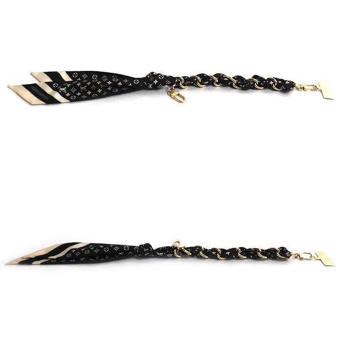 LOUIS VUITTON ルイ・ヴィトン モノグラム シルエット バッグチャーム&フォンストラップ モノグラム ブラック M03274 BY4265 レディース【中古】