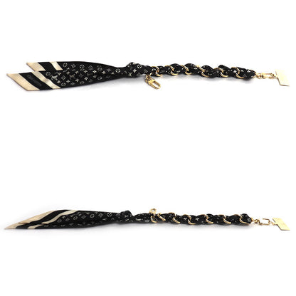 LOUIS VUITTON ルイ・ヴィトン モノグラム シルエット バッグチャーム&フォンストラップ モノグラム ブラック M03274 BY4265 レディース【中古】