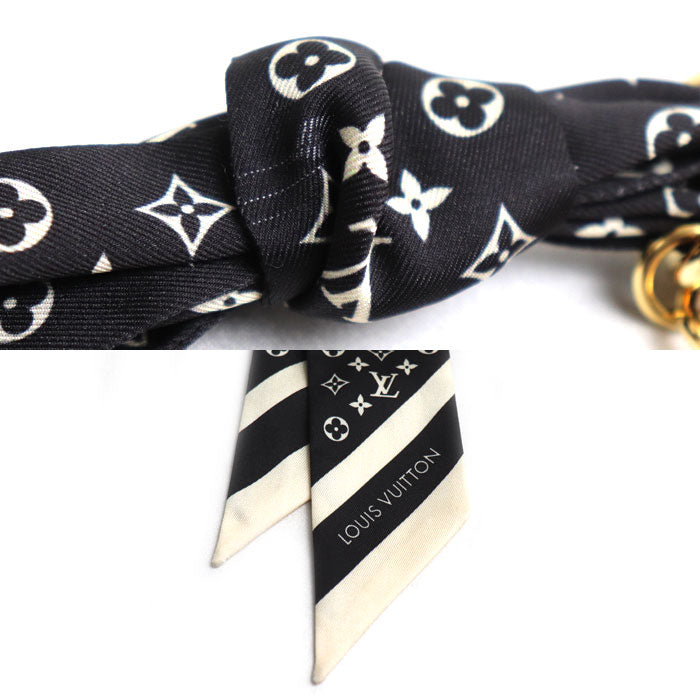 LOUIS VUITTON ルイ・ヴィトン モノグラム シルエット バッグチャーム&フォンストラップ モノグラム ブラック M03274 BY4265 レディース【中古】