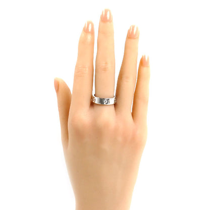 CARTIER カルティエ K18WG ホワイトゴールド ラブ ハーフ ダイヤ リング・指輪 B4032555 ダイヤモンド 14.5号 55 9.2g レディース【中古】