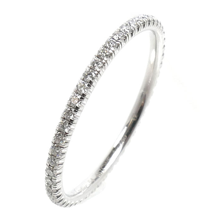 CARTIER カルティエ K18WG ホワイトゴールド エタンセル ドゥ カルティエ フルエタニティ リング・指輪 ダイヤモンド 13.5号 54 1.3g レディース【中古】【美品】