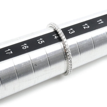 CARTIER カルティエ K18WG ホワイトゴールド エタンセル ドゥ カルティエ フルエタニティ リング・指輪 ダイヤモンド 13.5号 54 1.3g レディース【中古】【美品】