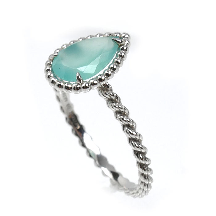 Boucheron ブシュロン K18WG ホワイトゴールド セルパンボエム アクアプレーズ リング・指輪 JRG03137 19.5号 60 2.9g レディース【中古】【美品】