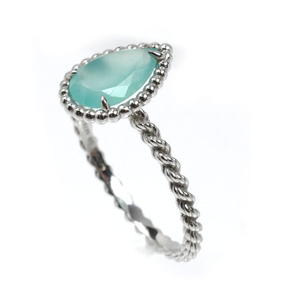 Boucheron ブシュロン K18WG ホワイトゴールド セルパンボエム アクアプレーズ リング・指輪 JRG03137 19.5号 60 2.9g レディース【中古】【美品】