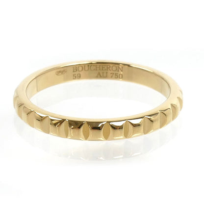 Boucheron ブシュロン K18YG イエローゴールド クルドパリ ミディアム リング・指輪 JAL00008 18.5号 59 3.9g ユニセックス【中古】