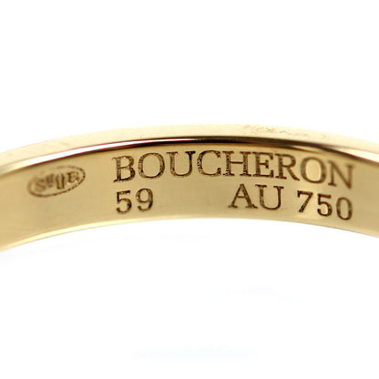 Boucheron ブシュロン K18YG イエローゴールド クルドパリ ミディアム リング・指輪 JAL00008 18.5号 59 3.9g ユニセックス【中古】