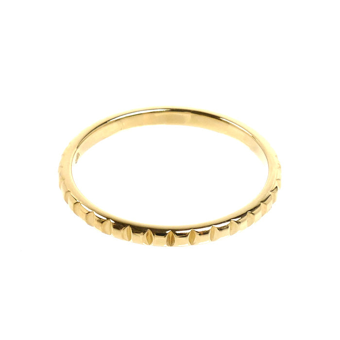 Boucheron ブシュロン K18YG イエローゴールド クルドパリ リング・指輪 JAL01165 18号 58 2.3g メンズ【中古】【美品】
