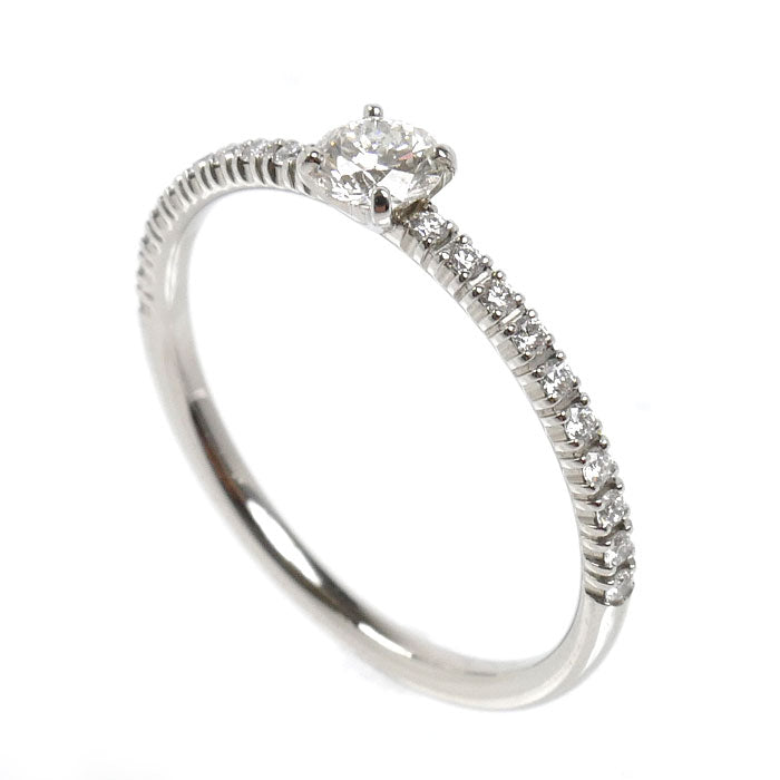 CARTIER カルティエ Pt950プラチナ エタンセル ドゥ カルティエ ソリテール ハーフエタニティ リング・指輪 N4744300 ダイヤモンド0.19ct 10号 50 1.7g レディース【中古】【美品】