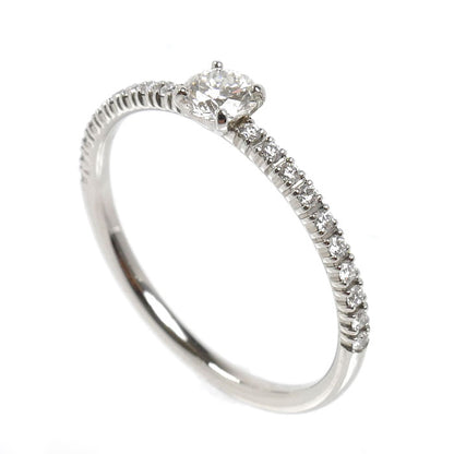 CARTIER カルティエ Pt950プラチナ エタンセル ドゥ カルティエ ソリテール ハーフエタニティ リング・指輪 N4744300 ダイヤモンド0.19ct 10号 50 1.7g レディース【中古】【美品】