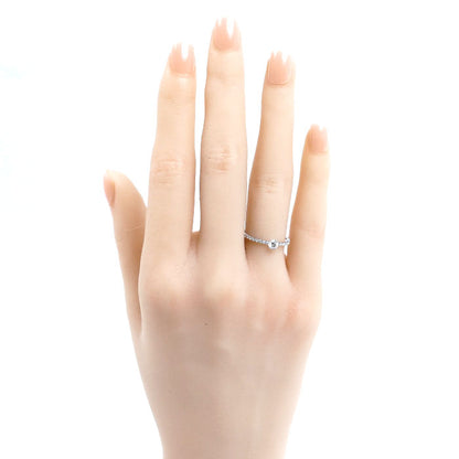 CARTIER カルティエ Pt950プラチナ エタンセル ドゥ カルティエ ソリテール ハーフエタニティ リング・指輪 N4744300 ダイヤモンド0.19ct 10号 50 1.7g レディース【中古】【美品】