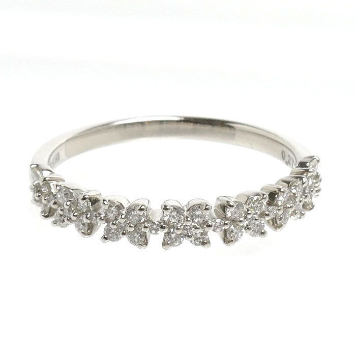 Vendome Aoyama ヴァンドーム青山 Pt950プラチナ カローラ リング・指輪 APVR060109DI ダイヤモンド0.27ct 13号 3.0g レディース【中古】【美品】