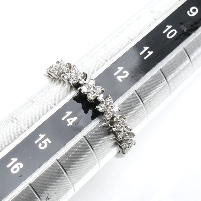 Vendome Aoyama ヴァンドーム青山 Pt950プラチナ カローラ リング・指輪 APVR060109DI ダイヤモンド0.27ct 13号 3.0g レディース【中古】【美品】