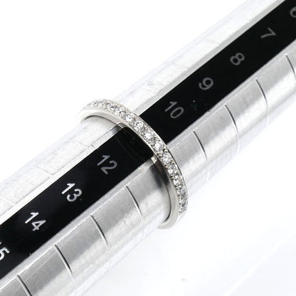 Vendome Aoyama ヴァンドーム青山 Pt950プラチナ ハーフエタニティ リング・指輪 APVR036011DI ダイヤモンド0.20ct 11号 2.4g レディース【中古】【美品】