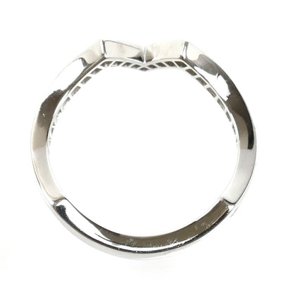 Chaumet ショーメ Pt950プラチナ ジョゼフィーヌ アムール デ グレット バンドーリング リング・指輪 083760 ダイヤモンド 8号 48 3.3g レディース【中古】