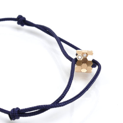 Chaumet ショーメ K18PG ピンクゴールド ビーマイラブ ブレスレット 085785-000 ダイヤモンド 2.7g レディース【中古】