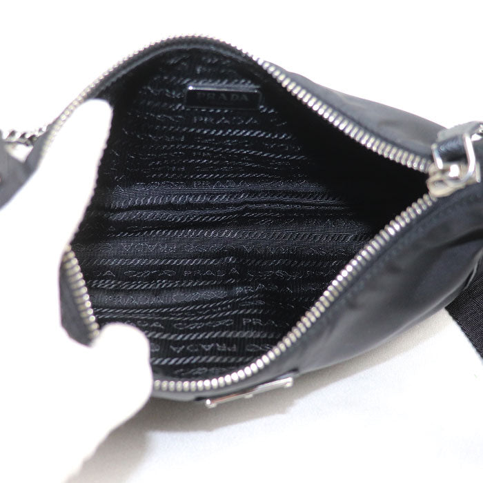 PRADA プラダ 2Wayショルダーバッグ ブラック 1BH204_R064_F0002 レディース【中古】