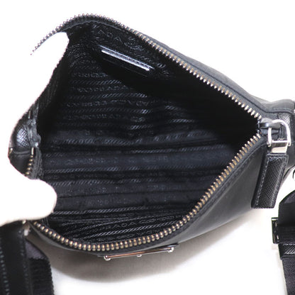 PRADA プラダ テスート ショルダーバッグ ブラック 2VH113_2DMH_F0002 ＩＣチップ レディース【中古】