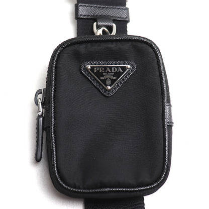 PRADA プラダ テスート ショルダーバッグ ブラック 2VH113_2DMH_F0002 ＩＣチップ レディース【中古】