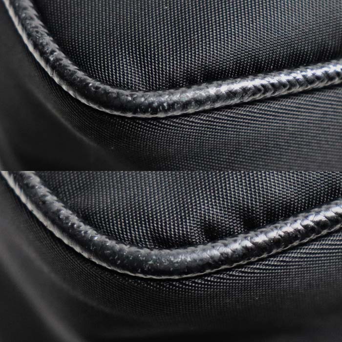 PRADA プラダ テスート ショルダーバッグ ブラック 2VH113_2DMH_F0002 ＩＣチップ レディース【中古】