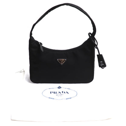 PRADA プラダ テスート ハンドバッグ ブラック 1NE515_RDH0_F0002 レディース【中古】【美品】