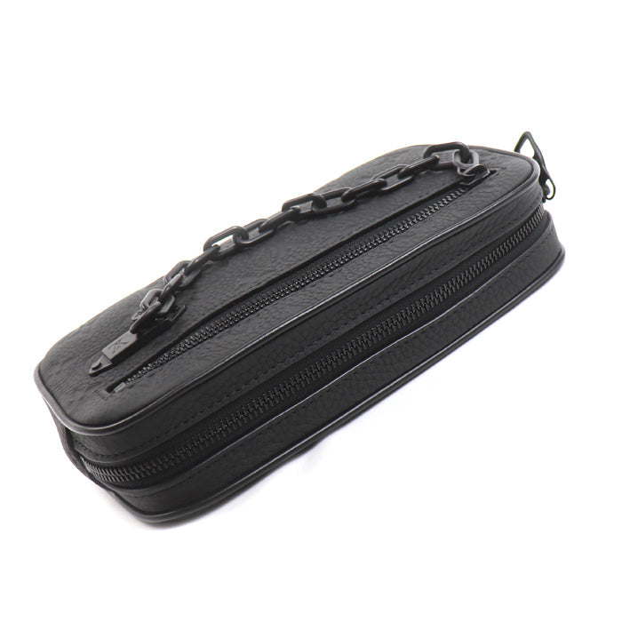 LOUIS VUITTON ルイ・ヴィトン トリヨン ポシェットヴォルガ セカンドバッグ ブラック M55703 SP2280 メンズ【中古】【美品】