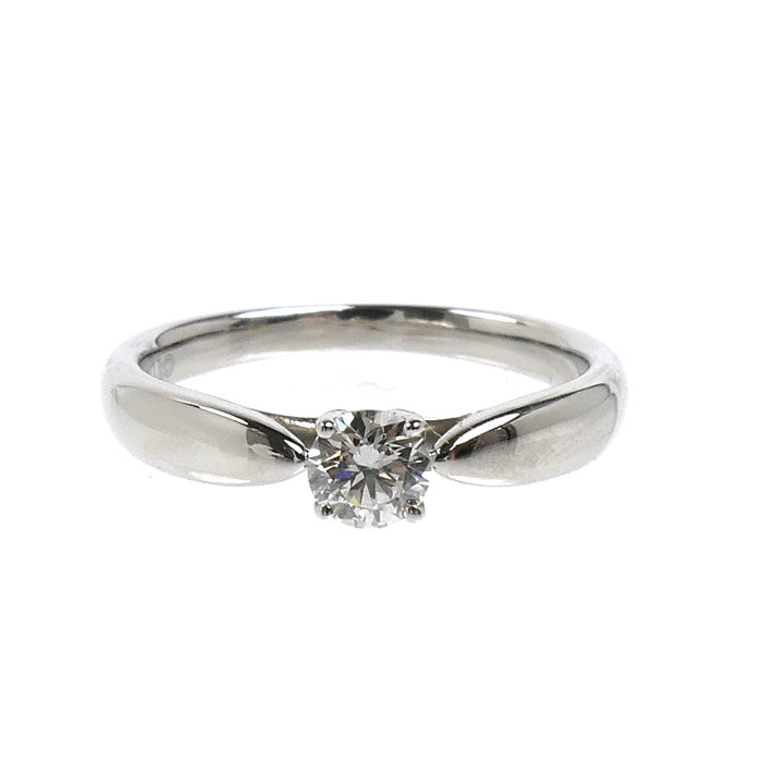 TIFFANY&Co. ティファニー Pt950プラチナ ハーモニー リング・指輪 #64384 ダイヤモンド0.19ct 4.5号 3.0g レディース【中古】【美品】