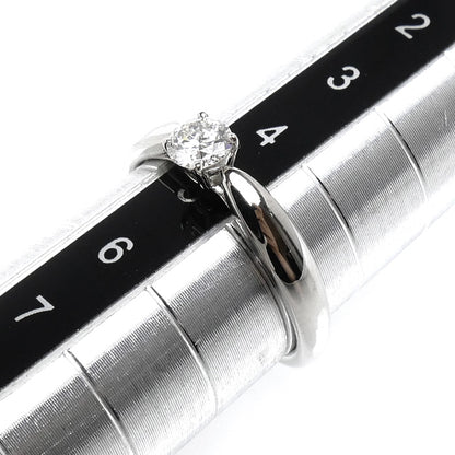 TIFFANY&Co. ティファニー Pt950プラチナ ハーモニー リング・指輪 #64384 ダイヤモンド0.19ct 4.5号 3.0g レディース【中古】【美品】
