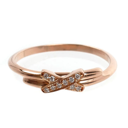 Chaumet ショーメ K18PG ピンクゴールド リアン ドゥ ショーメ プルミエ リング・指輪 082218 ダイヤモンド 14号 54 1.9g レディース【中古】【美品】