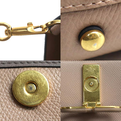 Valentino Garavani ヴァレンティノ・ガラヴァーニ Vスリング 2Wayショルダーバッグ ベビーピンク 5W2B0F53KGW_46R IC レディース【中古】