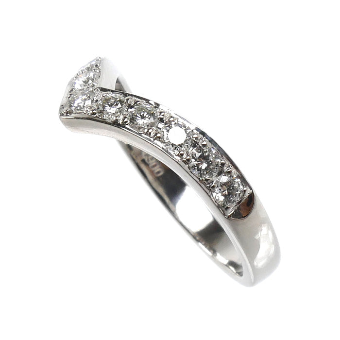 TASAKI タサキ Pt900プラチナ リング・指輪 ダイヤモンド0.37ct 11号 4.3g レディース【中古】【美品】