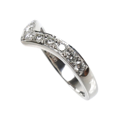 TASAKI タサキ Pt900プラチナ リング・指輪 ダイヤモンド0.37ct 11号 4.3g レディース【中古】【美品】