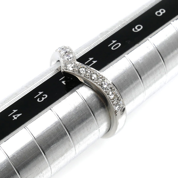 TASAKI タサキ Pt900プラチナ リング・指輪 ダイヤモンド0.37ct 11号 4.3g レディース【中古】【美品】