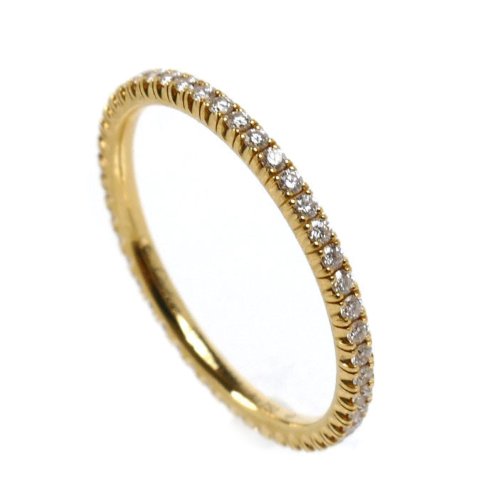 CARTIER カルティエ K18YG イエローゴールド エタンセル ドゥ カルティエ フルエタニティ リング・指輪 B4212049 ダイヤモンド 8.5号 49 1.2g レディース【中古】【美品】