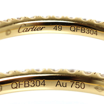 CARTIER カルティエ K18YG イエローゴールド エタンセル ドゥ カルティエ フルエタニティ リング・指輪 B4212049 ダイヤモンド 8.5号 49 1.2g レディース【中古】【美品】