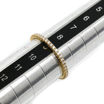 CARTIER カルティエ K18YG イエローゴールド エタンセル ドゥ カルティエ フルエタニティ リング・指輪 B4212049 ダイヤモンド 8.5号 49 1.2g レディース【中古】【美品】
