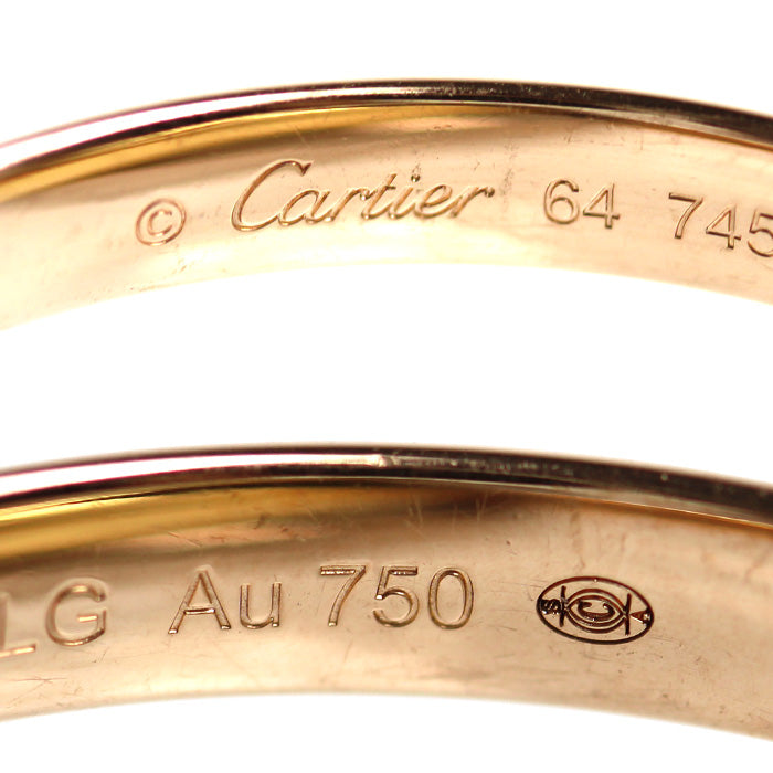 CARTIER カルティエ K18YG/PG/WG トリニティ リング・指輪 B4234264 23.5号 64 11.7g メンズ【中古】【美品】
