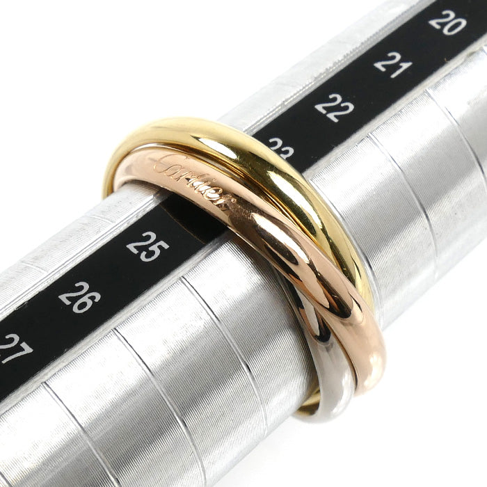 CARTIER カルティエ K18YG/PG/WG トリニティ リング・指輪 B4234264 23.5号 64 11.7g メンズ【中古】【美品】
