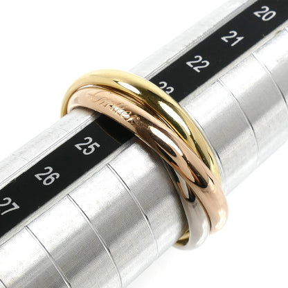CARTIER カルティエ K18YG/PG/WG トリニティ リング・指輪 B4234264 23.5号 64 11.7g メンズ【中古】【美品】