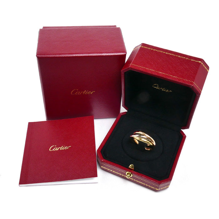 CARTIER カルティエ K18YG/PG/WG トリニティ リング・指輪 B4234264 23.5号 64 11.7g メンズ【中古】【美品】