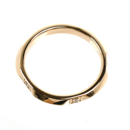 TIFFANY&Co. ティファニー K18PG ピンクゴールド トゥルーバンド ダイヤ リング・指輪 67134176 ダイヤモンド 9号 2.9g レディース【中古】【美品】