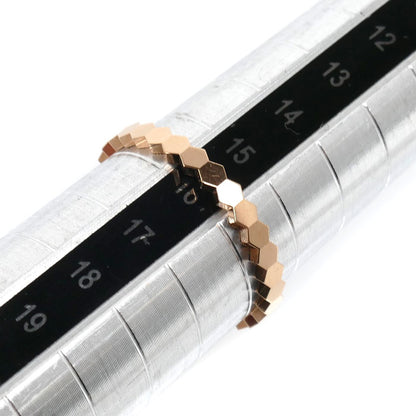 Chaumet ショーメ K18PG ピンクゴールド ビーマイラブ ハニカム リング・指輪 081931 15.5号 56 2.0g レディース【中古】【美品】