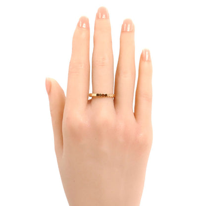 Chaumet ショーメ K18PG ピンクゴールド ビーマイラブ ハニカム リング・指輪 081931 15.5号 56 2.0g レディース【中古】【美品】